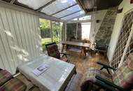 massives Ferienhaus mit Wintergarten und Carport auf Pachtgrund zu verkaufen