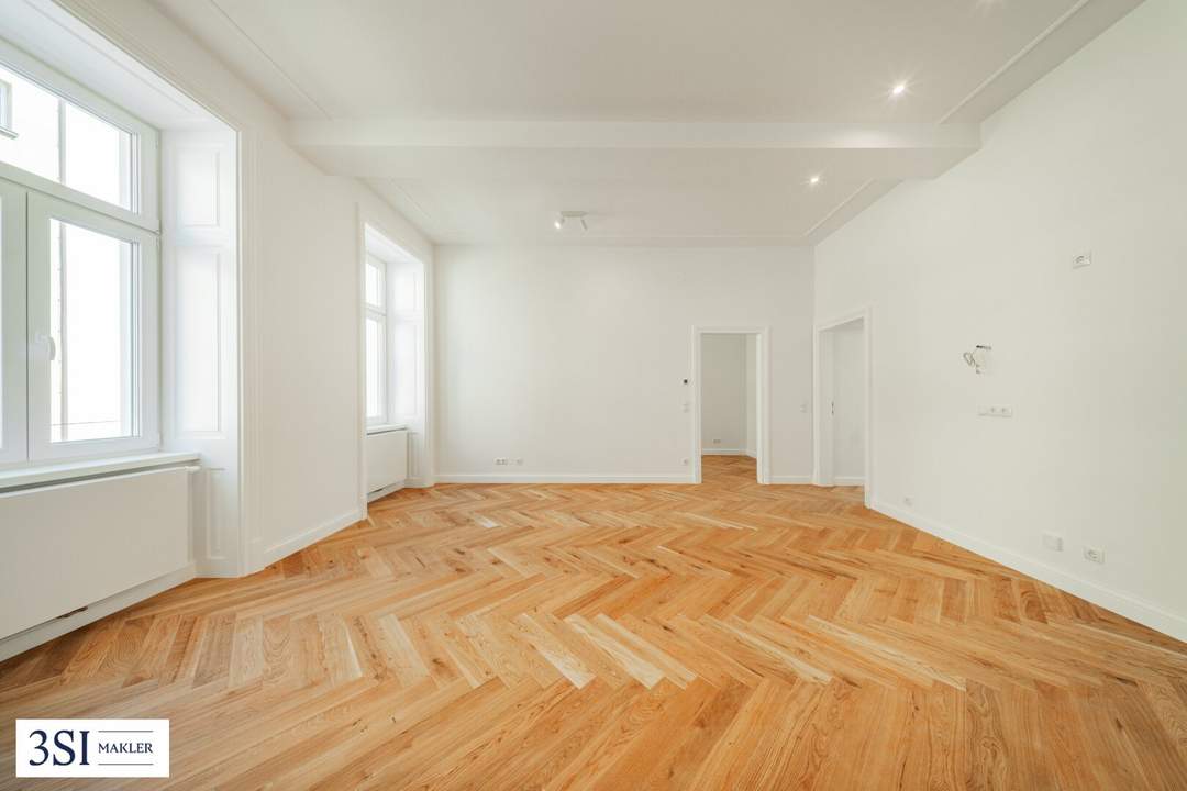 Klassischer Altbau, moderner Komfort: 3-Zimmer Erstbezug