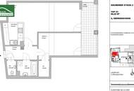 2-Zimmer Wohnung in 1100 Wien: Einbauküche und Loggia inklusive!