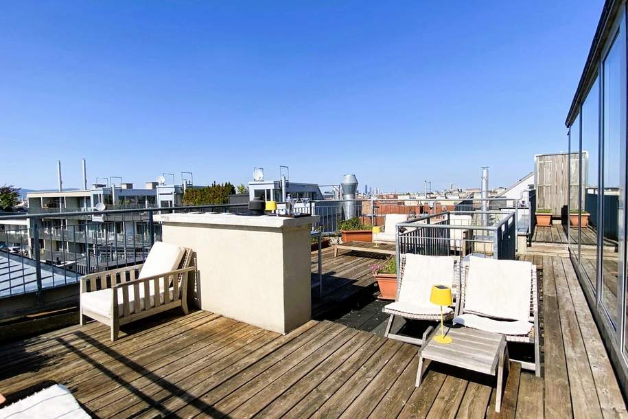 PANORAMABLICK| Licht | Freiheit | 5-Zimmer |spektakulärer DACHTERRASSE, Wohnung-kauf, 798.000,€, 1050 Wien 5., Margareten