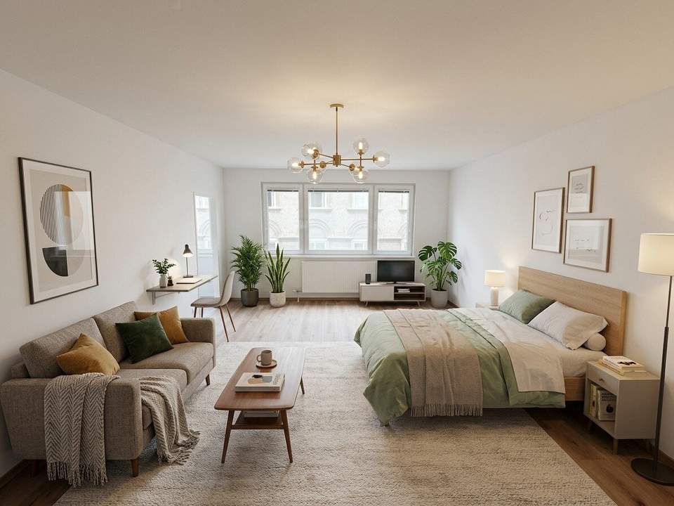 Renovierte 1-Zimmer Wohnung - Perfekt für Studenten!