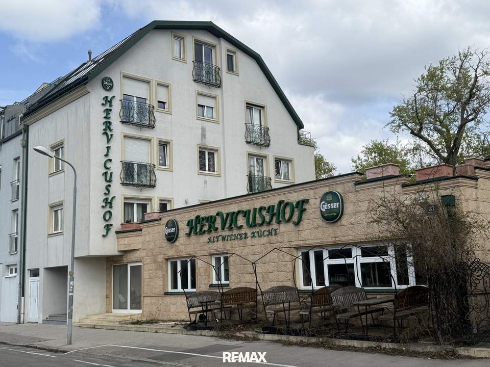 *** Ehemaliger Herviciushof – vielseitige Wohn- und Zimmervermietung mit Terrassen, Frühstücksbereich und starker Infrastruktur in 1120 Wien ***