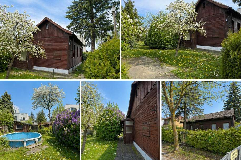 Seltenes Baugrundstück mit 40 % Bebauung – 300 m zur S-Bahn, ideal für Neubauprojekt, Grund und Boden-kauf, 499.000,€, 1220 Wien 22., Donaustadt