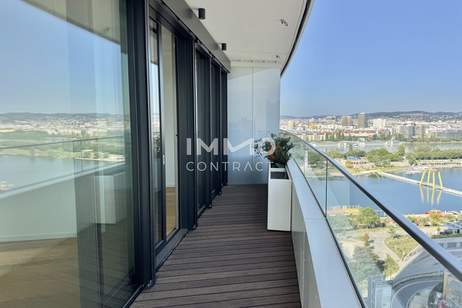 Höchste Wohnkultur: 2 Zimmer Highlight in DANUBEFLATS inkl. Wellness, Gym and Pool, Wohnung-kauf, 595.000,€, 1220 Wien 22., Donaustadt