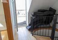 Interessante Maisonette-Dachterrassenwohnung in Innenstadtnähe - 77,86m², 3 Zi., 7,2m² Loggia plus 18m² Dachterrasse!