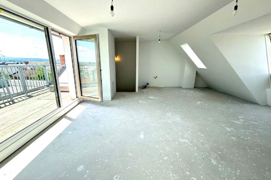 Wohnen mit Aussicht: Maisonette mit Terrasse &amp; Blick zur Gloriette - Fertigstellung nach Wunsch!, Wohnung-kauf, 698.000,€, 1150 Wien 15., Rudolfsheim-Fünfhaus