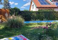 Einfamilienhaus mit großem Grundstück, 2 Eingängen, Grenze zu Wien