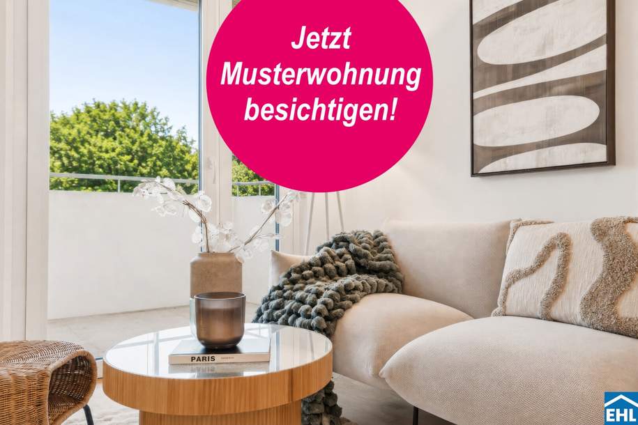 2-Zimmer-Erstbezug | Durchdachter Grundriss | Freifläche, Wohnung-miete, 899,01,€, 1220 Wien 22., Donaustadt