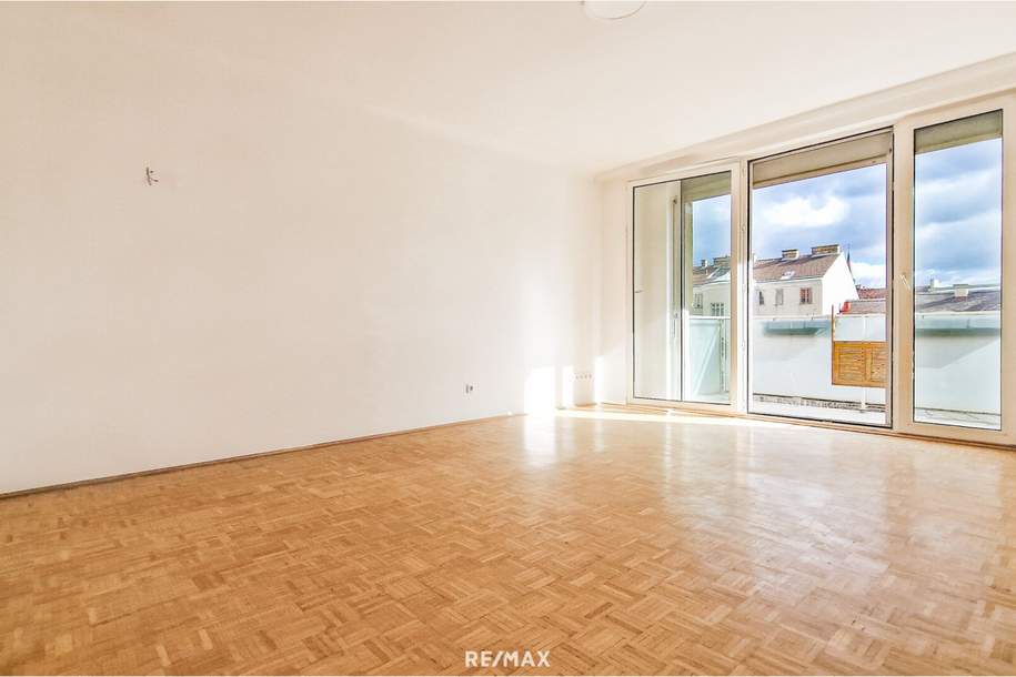 Top Infrastruktur und Verkehrsanbindung, 2 Zimmer mit Balkon im 4. Liftstock. Heizung und Warmwasser im Mietpreis inkludiert, Wohnung-miete, 949,37,€, 1180 Wien 18., Währing