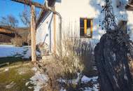 IDYLLISCHER LANDSITZ AUF ca. 3200m² BAULAND-AGRARGEBIET MIT VORRÜBERGEHENDEM WOHNRECHT ZU VERKAUFEN.