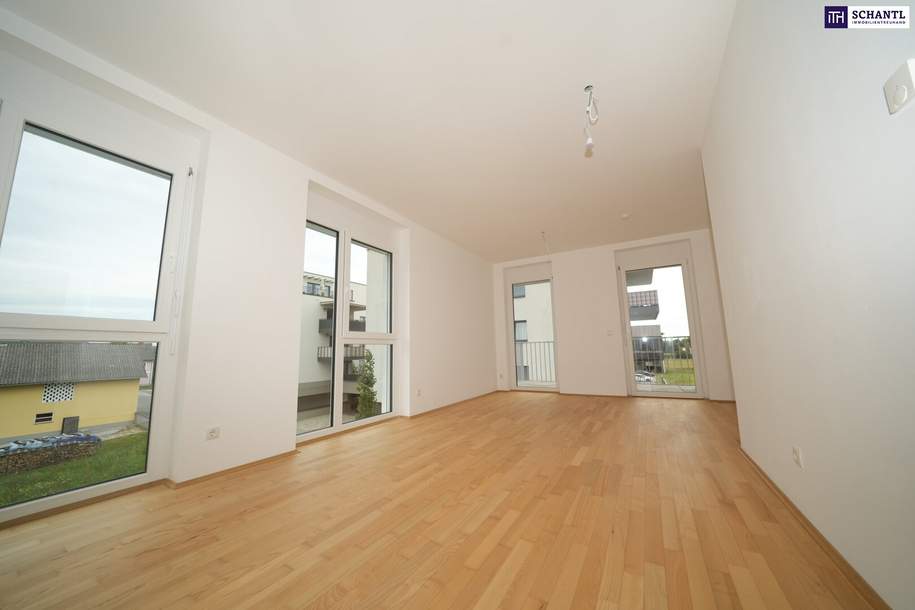 AUSSERGEWÖHNLICH! FELDKIRCHEN BEI GRAZ: NEUBAU MIT TOP-AUSSTATTUNG! Tischlerküche &amp; 3 Zimmer - eine Wohnung zum Verlieben! Vereinbaren Sie JETZT Ihren Besichtigungstermin!, Wohnung-miete, 1.414,75,€, 8073 Graz-Umgebung