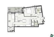 IU - Schöne 3-Zimmer Wohnung mit großem Balkon in Hofruhelage (ab 01.06.2026)