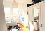 DRINGENDE NACHFOLGERSUCHE | GROSSGARCONNIERE - WOHNZIMMER MIT KÜCHENBEREICH UND 2 ZIMMER | WEST-TERRASSE - 1. DG