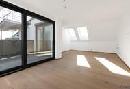 BEZUGSFERTIG // DG-Wohnung mit Terrasse // Klima, Luft-Wärme-Pumpe, elektrische Außenbeschattung (Top 24)
