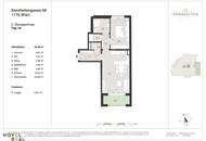 PERFEKTE KLEINE LUXUSWOHNUNG MIT SONNIGER LOGGIA IN TOPLAGE
