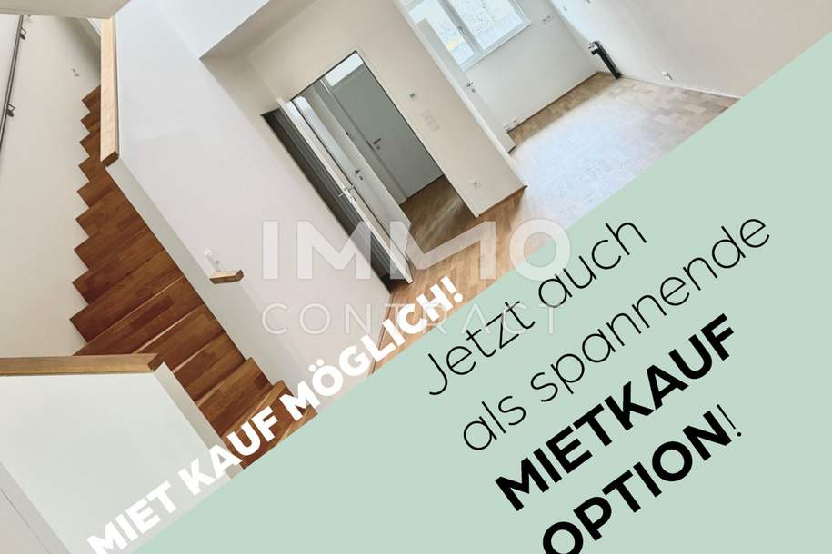 Schönes Reihenhaus, beste Familieneignung! Mietkauf als super Option!, Haus-miete, 2.359,50,€, 1220 Wien 22., Donaustadt