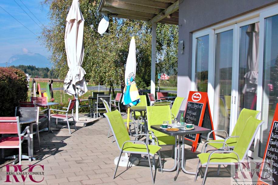 Gelegenheit nähe Faaker See - gut eingerichtetes Café/Bistro - Umbau zu Wohnhaus/Büro/Ordi machbar!, Gewerbeobjekt-kauf, 279.000,€, 9581 Villach Land