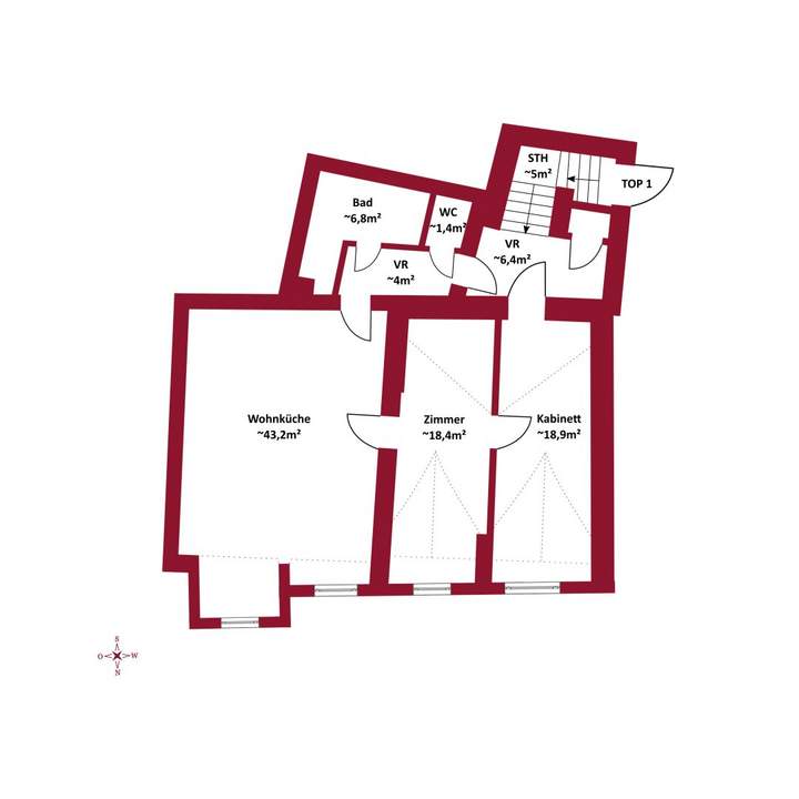 Wiener Geschichte neu komponiert | VICUS NUCUM | Nähe Kahlenberg, Cobenzl & Beethovengang | ERSTBEZUG
