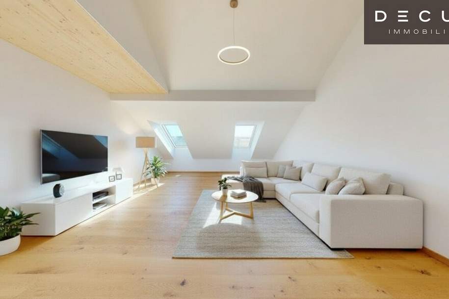 | EXKLUSIV & LICHTDURCHFLUTET | DACHGESCHOSS - MAISONETTE | 4 ZIMMER | CA. 155m² | MIT BLICK AUF DEN SCHLOSSBERG | PRIVATER LIFTZUGANG | 2 TERRASSEN | TOP LAGE, Wohnung-kauf, 1.049.000,€, 8010 Graz(Stadt)