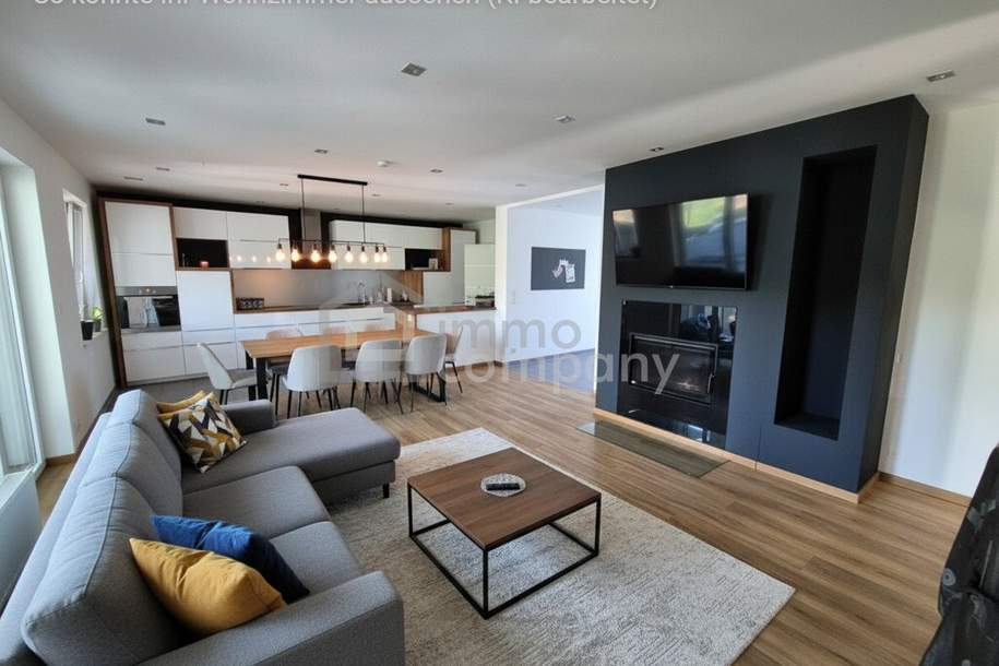 Modernes, komfortables Einfamilienhaus nur 20 Autominuten von Wien entfernt. Mit energieeffizienter Ausstattung in Ruhelage – großer Garten – Pferdehaltung – Kinderparadies, Haus-kauf, 550.000,€, 2286 Gänserndorf