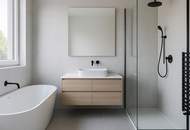 Neue Obergeschoss-Wohnung mit Eigengarten zu verkaufen!