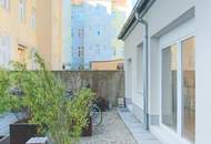 Atelier, Büro oder Mini Apartment mit Innenhof-Terrasse in absoluter Ruhelage!
