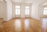 SPITTELBERG, representatives 200 m2 Altbaubüro, Kanzlei oder Praxis, 4 Zimmer, Küche, Flügeltüren, 1. Liftstock, Stiftgasse