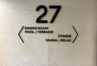 Kleine Perle im ultramodernen Wohnhaus mit Pool am Dach zu mieten // Small gem in an ultra-modern apartm. building with pool on the roof for rent //