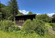 ***Natur pur: Charmante Gartenhütte mit Bachlauf auf 2000m² in ruhiger Alleinlage***