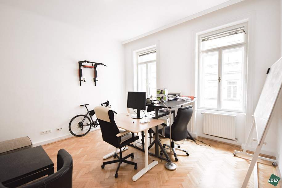 Freundliches Büro unweit von der Mariahilfer Straße, Gewerbeobjekt-miete, 1.158,33,€, 1060 Wien 6., Mariahilf