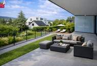 1130 Wien – Exklusive 3-Zimmer-Gartenwohnung , 133 m² Garten, 32 m² Terrasse, Erstbezug, Ruhelage