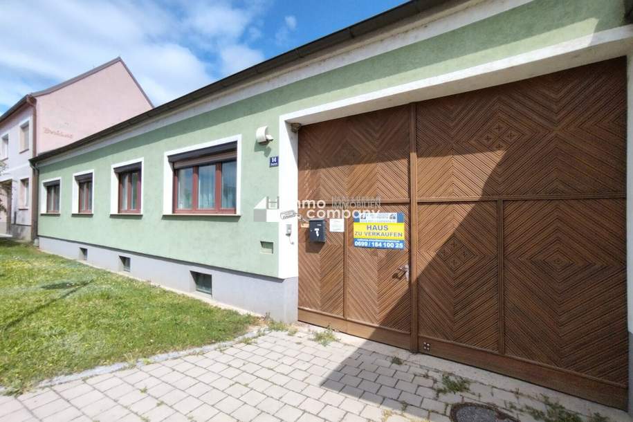Landhaus auf großem, uneinsehbarem Grundstück / Garage / großer Stadl - Nähe Kittsee und Bratislava, Haus-kauf, 489.000,€, 2413 Bruck an der Leitha