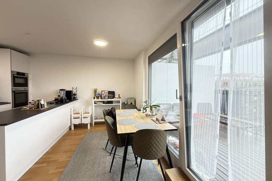 Attemsgasse - nahe Kirschblütenpark: Schicke 4-Zimmer mit Terrasse und optionaler Garagenstellplatz im Haus!, Wohnung-miete, 2.752,08,€, 1220 Wien 22., Donaustadt