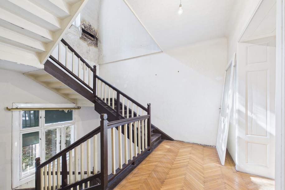 Altbauvilla in Ruhelage zur Grundsanierung, Haus-kauf, 650.000,€, 1170 Wien 17., Hernals
