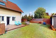 Doppelhaushälfte in Seyring – 106 m² Wfl., 380 m² Grund, Garten