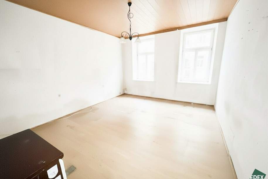 Neuer Preis: Sanierungsbedürftige 2 Zimmer - Altbauwohnung mit Entwicklungspotenzial – nahe Wiener Stadthalle, Wohnung-kauf, 139.000,€, 1160 Wien 16., Ottakring