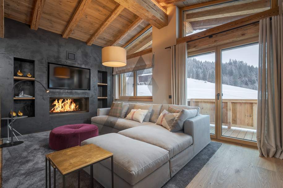 Neubau: Chalet "Hohe Salve" an der Skiwiese in bester Panoramalage - Kirchberg in Tirol, Haus-kauf, 3.400.000,€, 6365 Kitzbühel