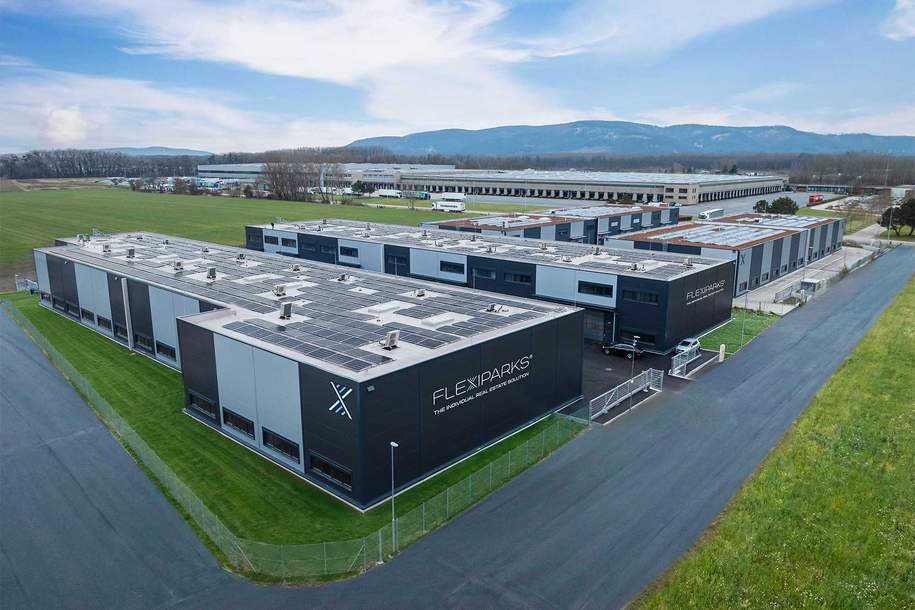 Hochmoderner Gewerbepark in Stockerau - Flexiparks Wien Nord II, Gewerbeobjekt-miete, 9,80,€, 2000 Korneuburg