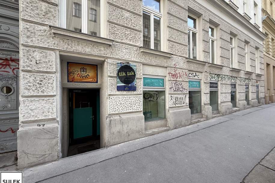 Vielseitiges Souterrain-Lokal (78 m²) im 5. Bezirk – keine Gastro **VIDEOBESICHTIGUNG**, Gewerbeobjekt-miete, 820,65,€, 1050 Wien 5., Margareten