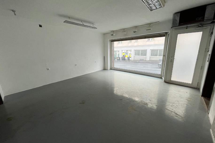 Geschäftslokal mit guter Sichtbarkeit und hoher Verkehrsfrequenz, Gewerbeobjekt-miete, 684,00,€, 7000 Eisenstadt(Stadt)