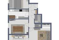 4-Zimmer-Eigentumswohnung mit Balkon– 12. Stock mit Lift im Süden von St. Pölten