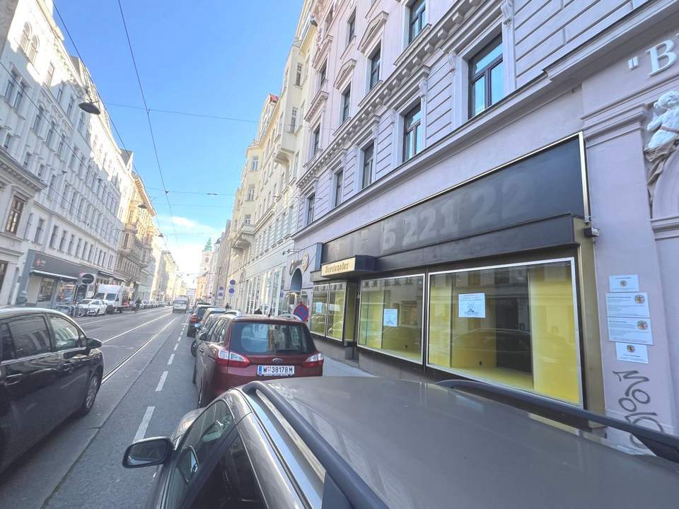 LOKAL mit Auslagefront – Sichtbarkeit garantiert - 1070 WIEN