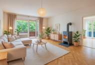4 Zimmer mit Kaminofen, Loggia, Balkon: Naturgenuss mit City-Anschluss
