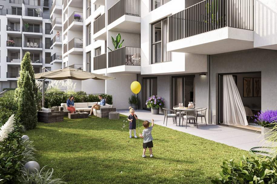 Grand Garden: Modernes Wohnen nahe Wilhelminenberg, Wohnung-kauf, 399.900,€, 1160 Wien 16., Ottakring