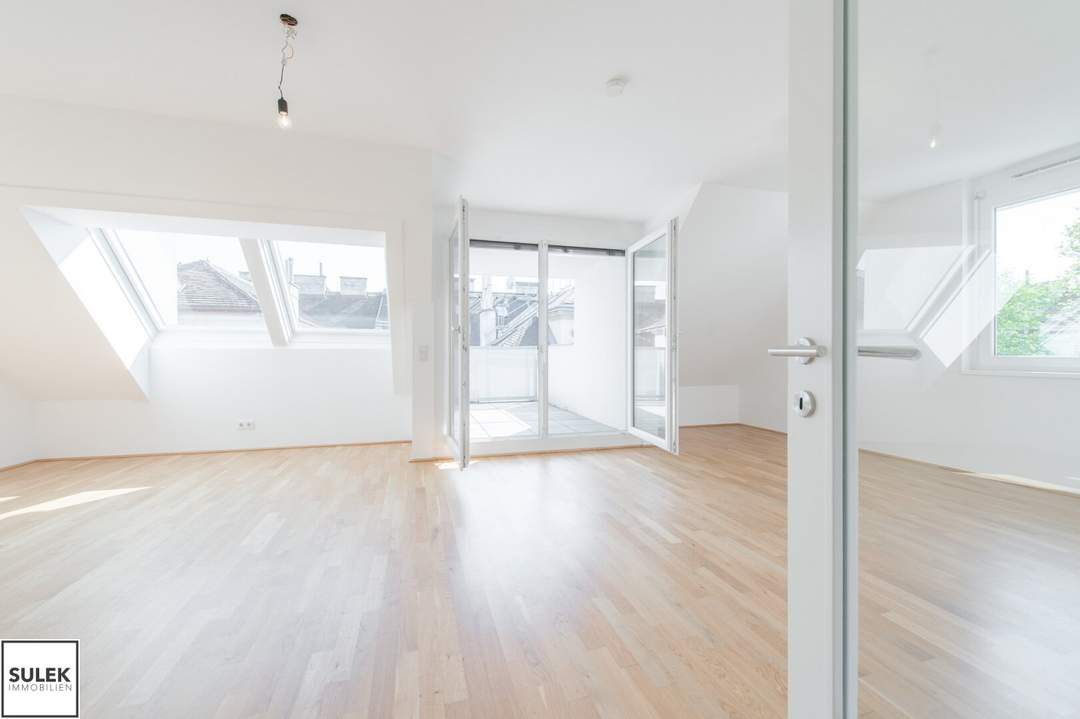 *** helle 3-Zimmer DG-Wohnung mit südseitiger Terrasse und Klima - im Herzen Währings! ab 1.11.***