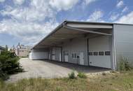 500 m² große Halle mit ca. 150 m² Bürotrakt an der Abfahrt S4 zu verkaufen