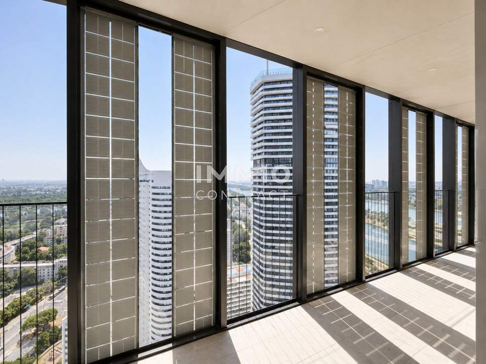 The Urban View – Exklusives City-Studio mit 10 m² Loggia