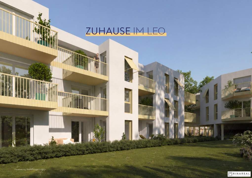 Zuhause IM LEO | Exklusive 2 Zimmer Gartenwohnung mit Terrasse | Tiefgarage im Gebäude | Hauptstraße | Sommer 2029 - Top 7