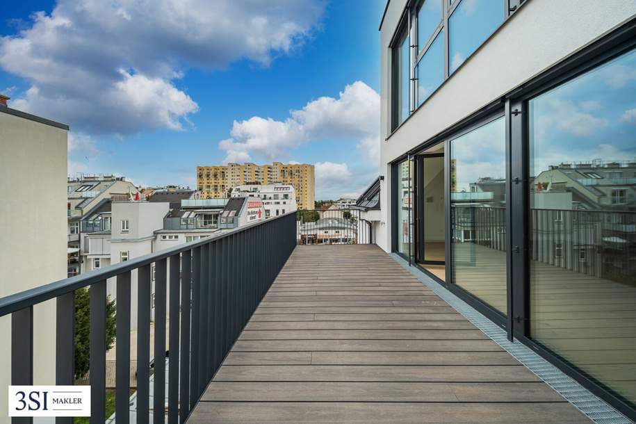 Exklusiver Dachgeschossausbau mit großzügiger Terrasse – Luxus und Nachhaltigkeit vereint, Wohnung-kauf, 696.570,€, 1220 Wien 22., Donaustadt