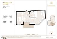 "DONAU PERLE" Exklusiver Erstbezug in Wien: Stilvolle 2-Zimmer-Wohnung mit Balkon in Toplage!